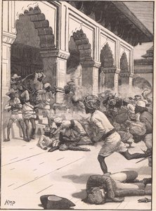 Arrest of the Rajah of Benares AD 1781 by Henry Marriott Paget